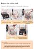 Barrel Polishing Machine for Gold & Silver Jewelry - KT-6808 Electric Rotary Cleaner