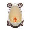 Cute Frog Potty Training Urinal for Boys Toilet with Suction Cup Cartoon Kids Urinal Trainer with Funny Aiming Point