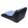 Inflatable Sofa Chair PVC Flocked Inflatable Chair Blow Up Couch for Living Rooms Camping Trips Travel