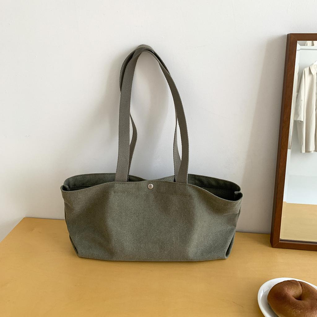 Washable Single-shoulder Bag with Large Capacity, Minimalist Style, Fashionable and Casual Tote Bag