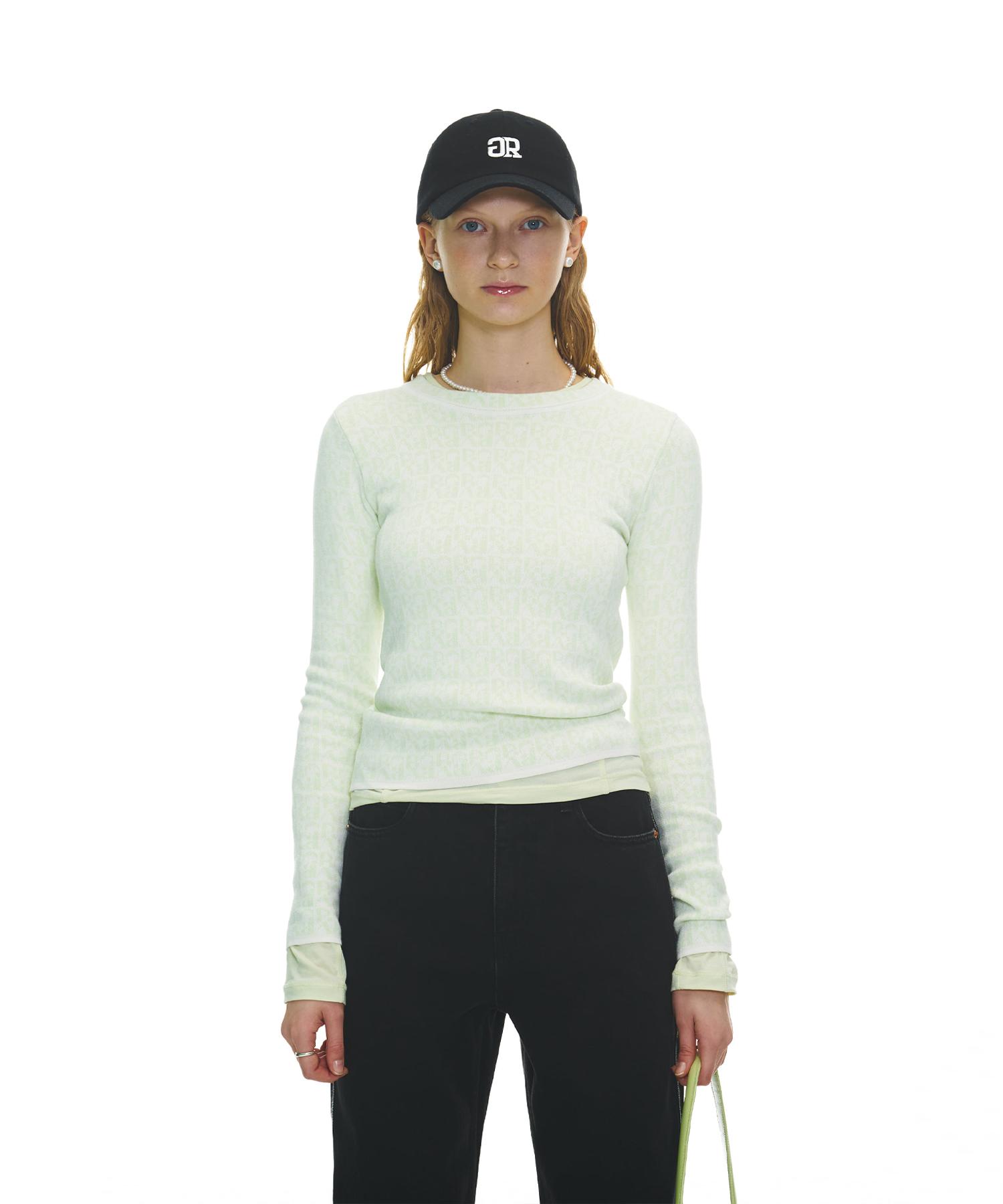 Grove 22Ss Вязаный кардиган Cooper [3 цвета] Ivory/Yellow/Free