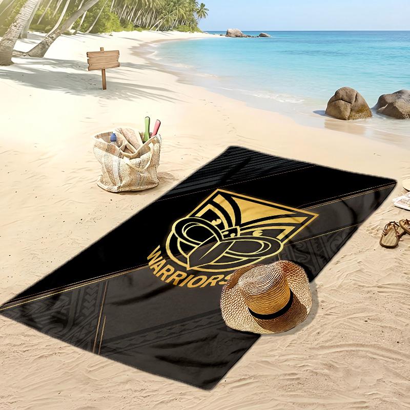 Asciugamano da Spiaggia Wigan Warriors Stampa Morbido Portatile Asciugatura Rapida?Asciugamano Asciutto Per Piscina Vacanza Estiva Sport all'Aperto