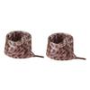 1 Pair Leopard Print Sheer Gauze Shoe Laces for Women Casual Shoes Sneakers 4CM Width Decorative Shoelaces Shoestrings