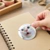 Funny Cat Meme Round Stickers Roll Cute Pet Expression Sealing Label Diy Gift Box Scrapbook Decor Reward Stickers