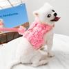 Small Dog Costume Cats Girl Dress Pullover Skirt Adjusting Pet Dog Clothes
