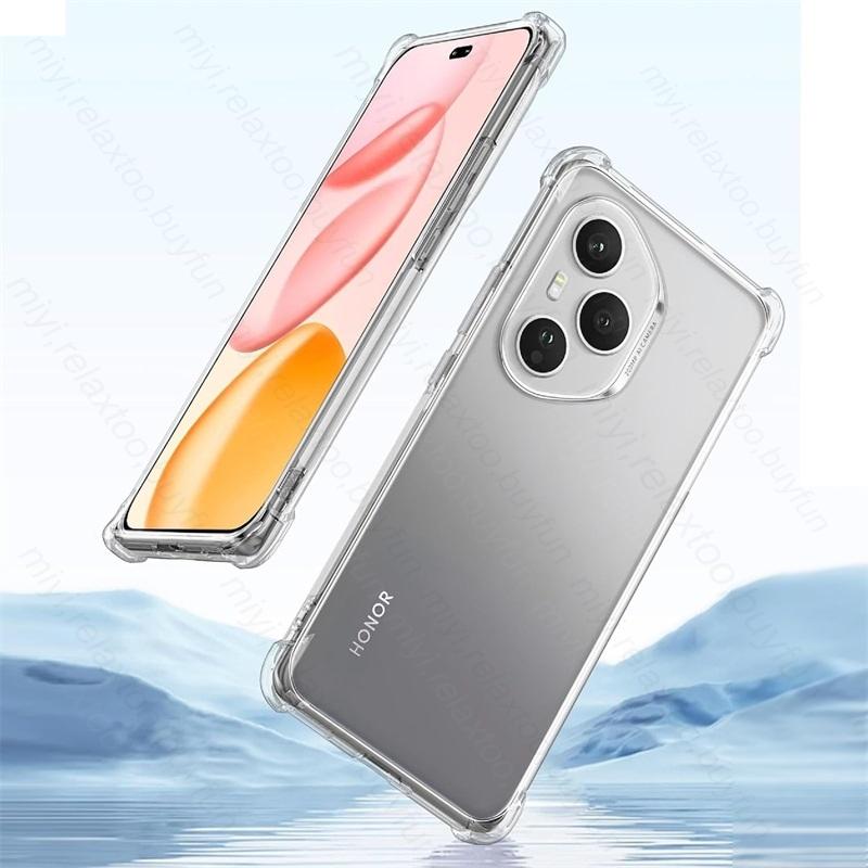 Thick Shockproof Silicone Clear Phone Case For Honor400 Honor 400 Pro Lite Honor400Pro Honor400Lite 5G Transparent Soft Cover