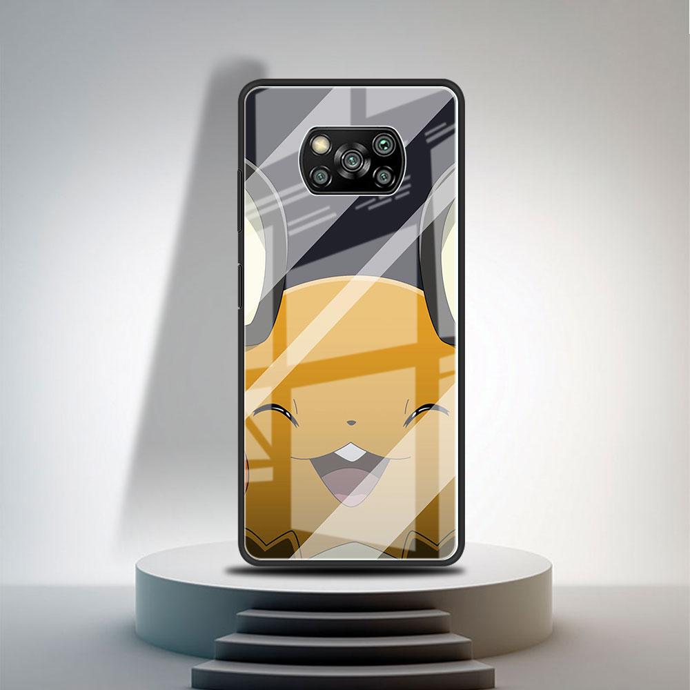 

Стеклянный чехол для Xiaomi Poco X3 NFC 11 Lite 11T F3 M3 для Redmi Note 11 10 9 8 Pro 10S 9S 9A 9C, чехол для телефона с милым рисунком покемона Redmi Note 9S