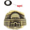 Magnete da Frigorifero & Apribottiglie 3D Retrò in Lega - Souvenir Unico di Viaggio nel Mondo Decorazione per Cucina