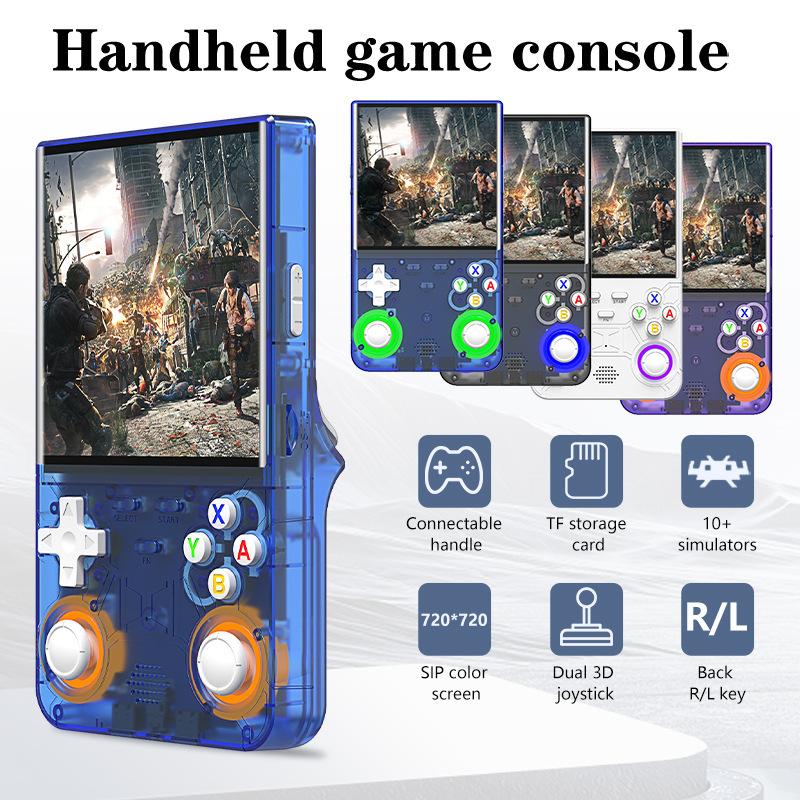 R36Ultra Open Source Handheld Gaming Console Linux Dual System Retro Arcade 4.0 Portable PSP Emulator