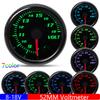 2" 52mm Car Boost Gauge BAR PSI Exhaust Gas Temp Water/Oil Temp Fuel Press Air Fuel Ratio Volt Tachometer Racing Car 12V Custom