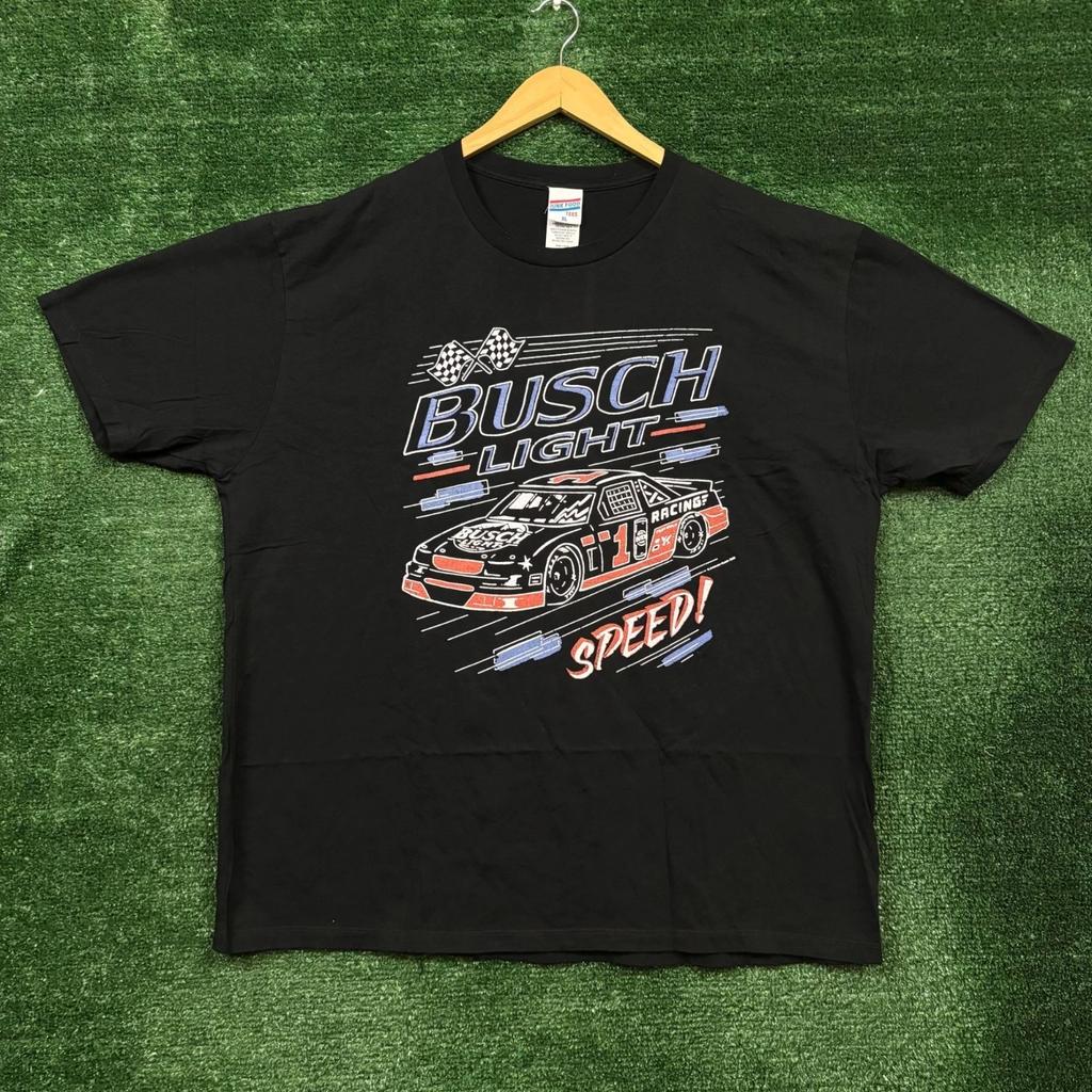 Busch Light Beer Speed Oversized T-shirt Size Extra Large
