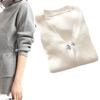 Pearl Cardigan Button: Anti-Exposure Brooch & Waist-Cinching Pin for Skirts and Pants