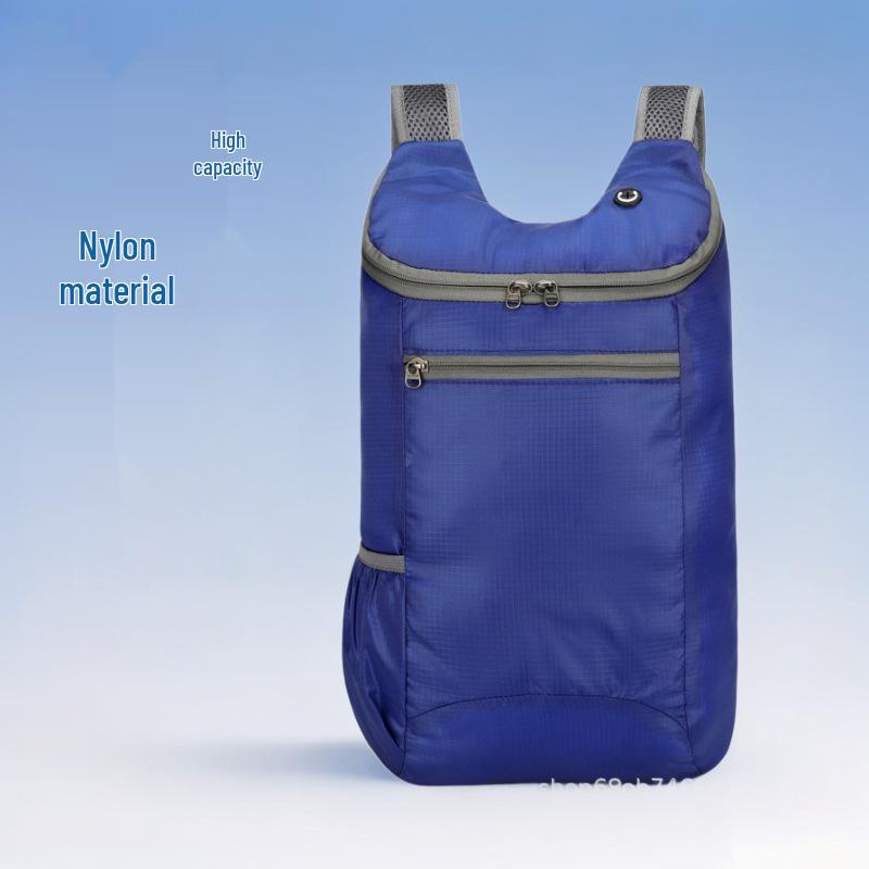 

Lightweight Foldable Water-Repellent Travel Backpack: Multifunctional Outdoor & Fitness Bag хаки