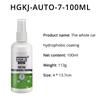 HVIERO-7 20ml-100ml Wasser Autoreinigung Lackreiniger Polituren Hydrophober Regenspray Auto Windschutzscheibenglas Abweisend Nano-Beschichtung
