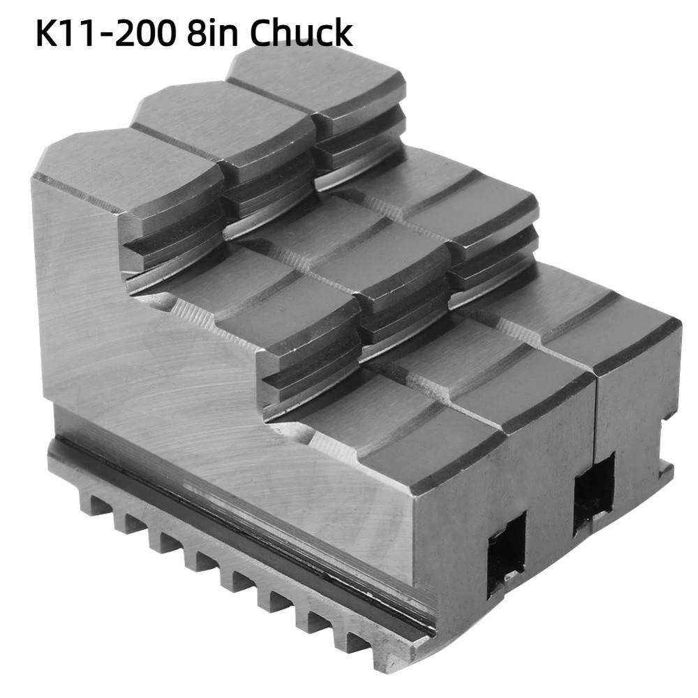 3pcs High Durability Internal Jaw 20CrMnTi Material 20CrMnTi Jaw Lathe Chuck Jaw  CNC Machine Tool