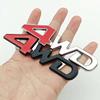 3D Metal Car Letters 4WD Logo Emblem Car Rear Trunk Sticker Fender Side Decals 4WD Badge Auto Accessories