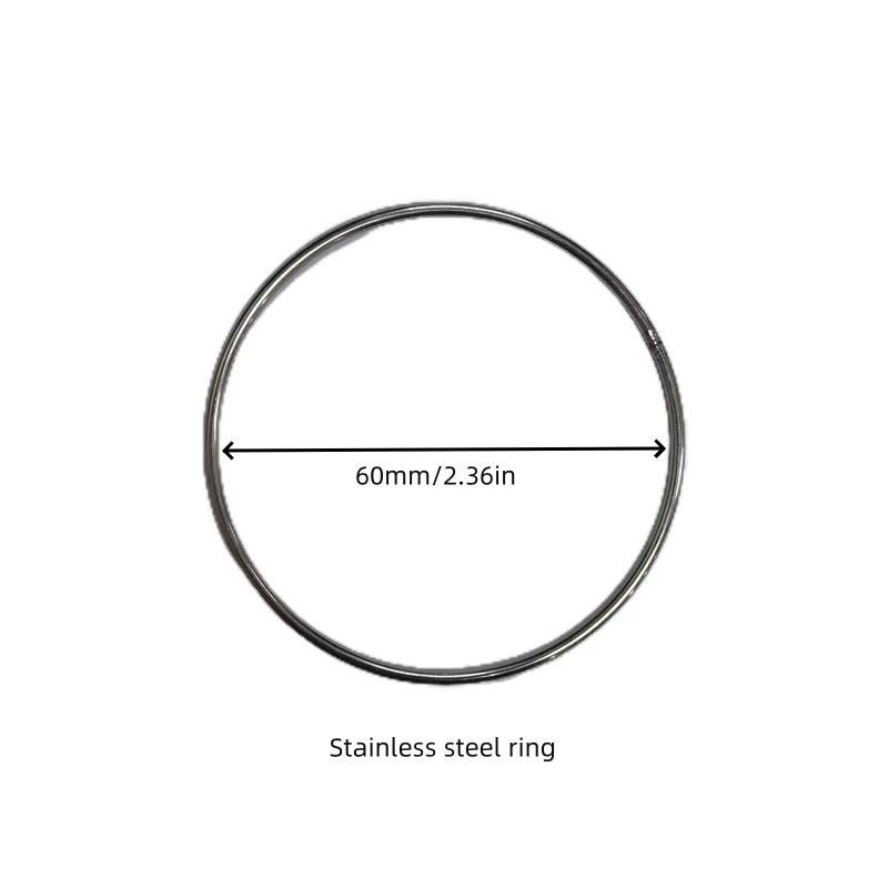 Pure Titanium Hand-Rolled Chimney Wood Stove: Portable Titanium Camping Pipe & Tent Accessory