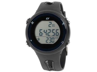 ALIAS Watch Digital Men's Pedometer Black Blue ADWW18111PM-05 Polyurethane NEW