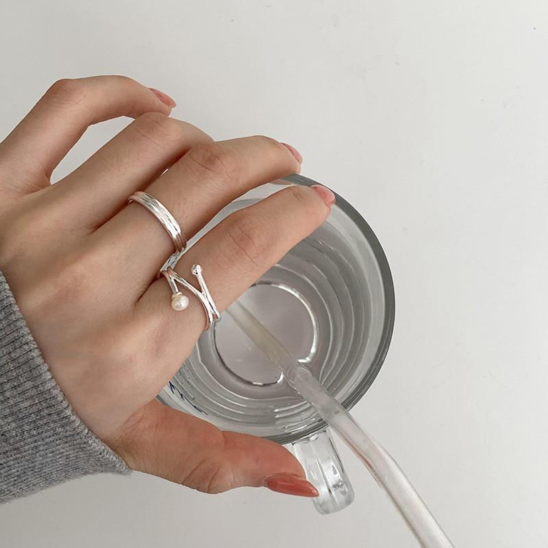 Copper Ring Contemporary For Women Unique Geometric Design Adjustable Fashion Accessory