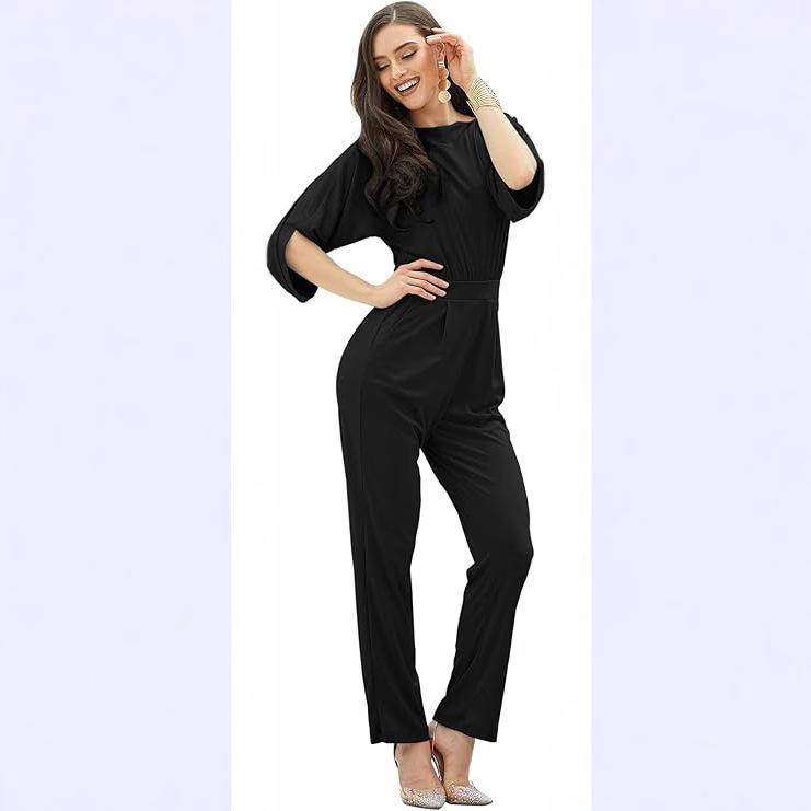 Stilvoller Semi-Formal Jumpsuit mit langen Hosen