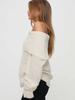 Yuehe 2026 Trendy European & American One-Shoulder Loose Knit Women's Sweater