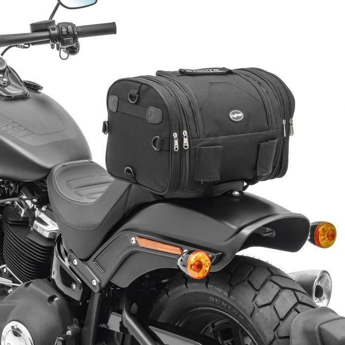 Sacoche Arrière Moto - Craftride RB1 - Rouleau 24-30L - Nylon 1200D - Housse de pluie incluse
