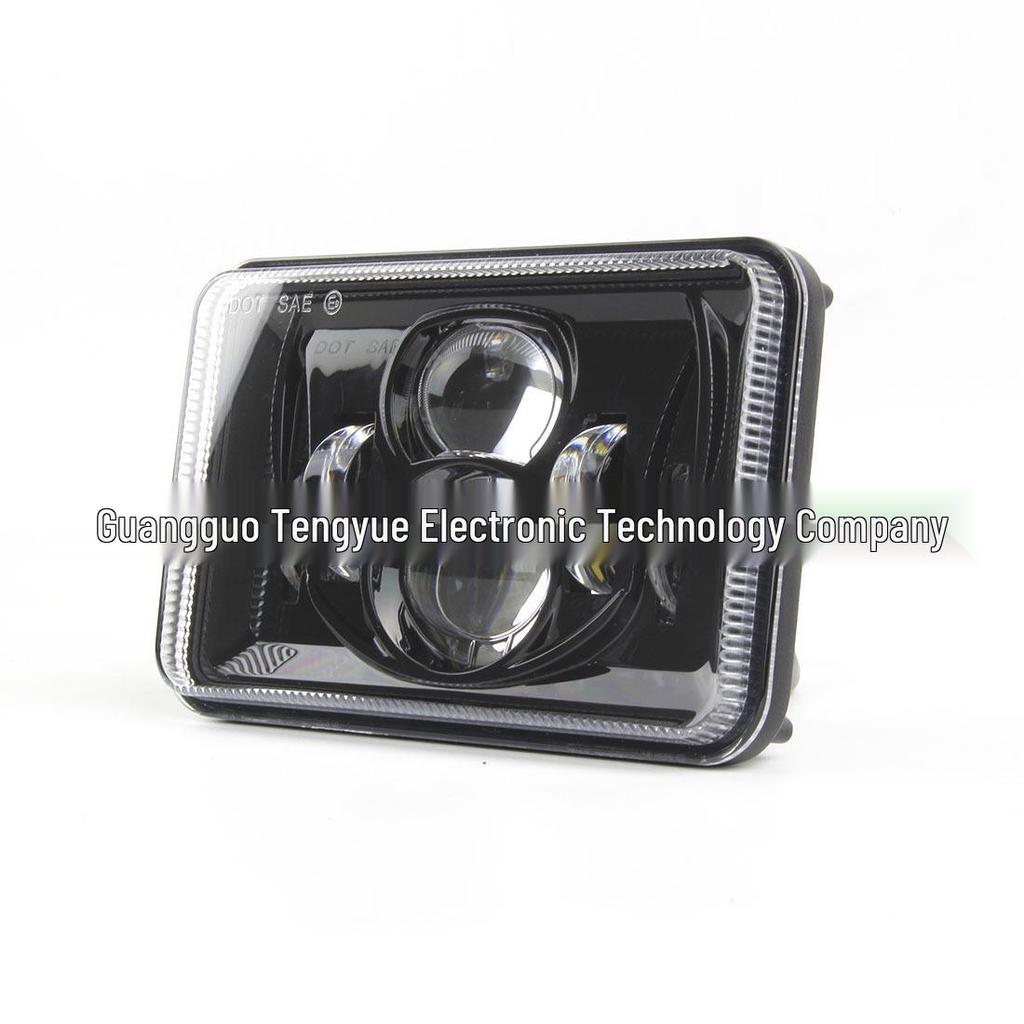 LED Headlight for Jeep Cherokee 213, 4x6 Inch 55W, Daytime Running Light, Available