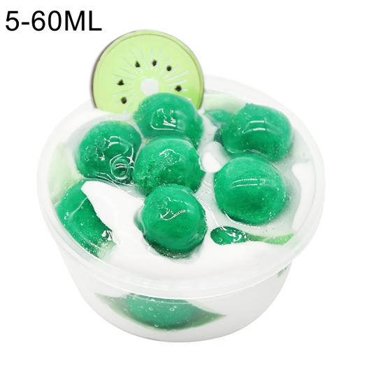 60/120ml Fruit Ice Cream Slime Mud Clay Craft Stress Reliever Sludge Kids Toy