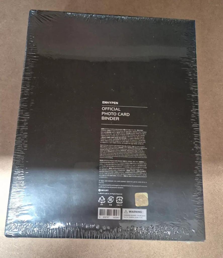 ENHYPEN (unopened) Official Photo Card Binder