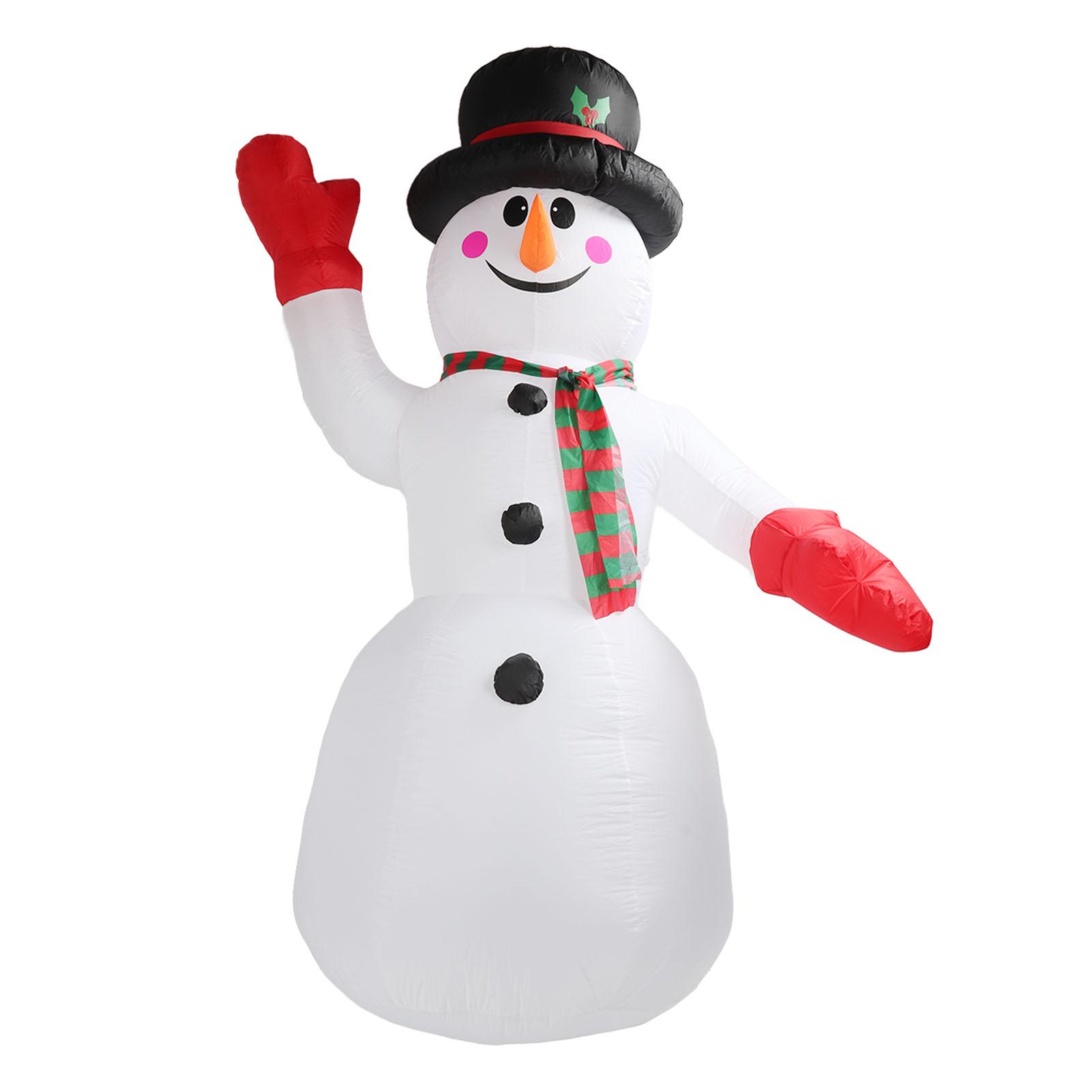 8FT Tall Christmas Inflatable Snowman Christmas