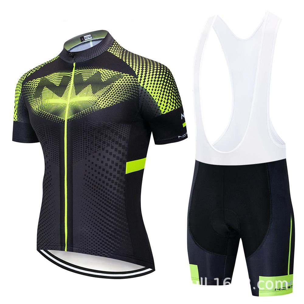 Summer NW Short Sleeve Strap Cycling Suit Men's Bicycle Suit Moisture Absorbing, Breathable and Sweating