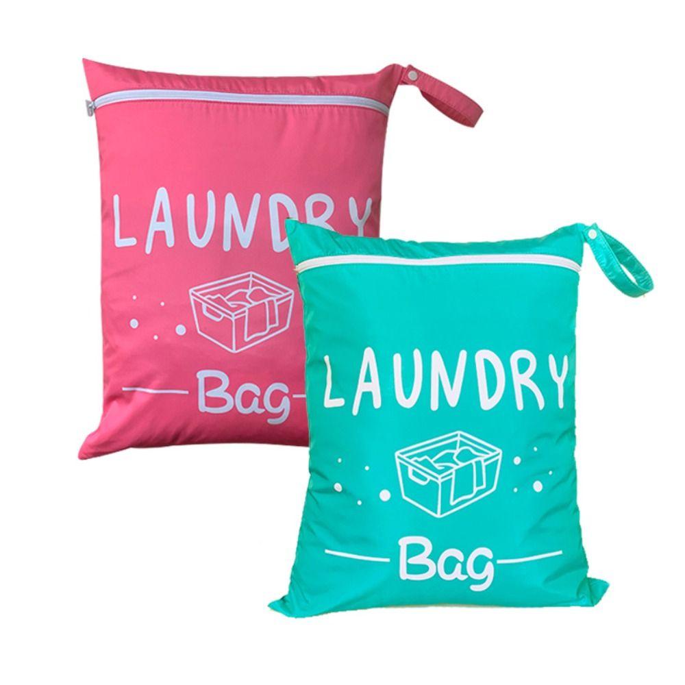 Portable Handheld Wash Bag Large Capacity Laundry Bag Travel Clothing Storage Bag  Exercise