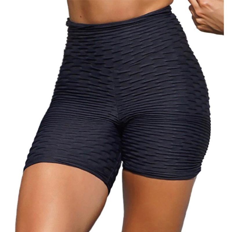 

2024 Женские персиковые шорты для йоги и фитнеса с высокой талией и кулиской S