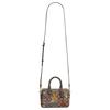 Coach Rowan 18 Signature Jacquard Floral Geprägte Boston Tasche Damen Handtaschen Braun CDY31-IMPU7
