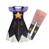 Costume da Cosplay Lily per Bambina Bobi 5 Gioco Tempo Vestito Leggings Borsa Set Outfit con Stampa Stellare Per Halloween Festa di Compleanno