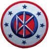Dead Kennedys Logo Stars Iron On Patch