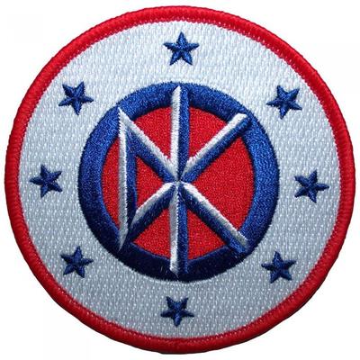 Dead Kennedys Logo Stars Iron On Patch