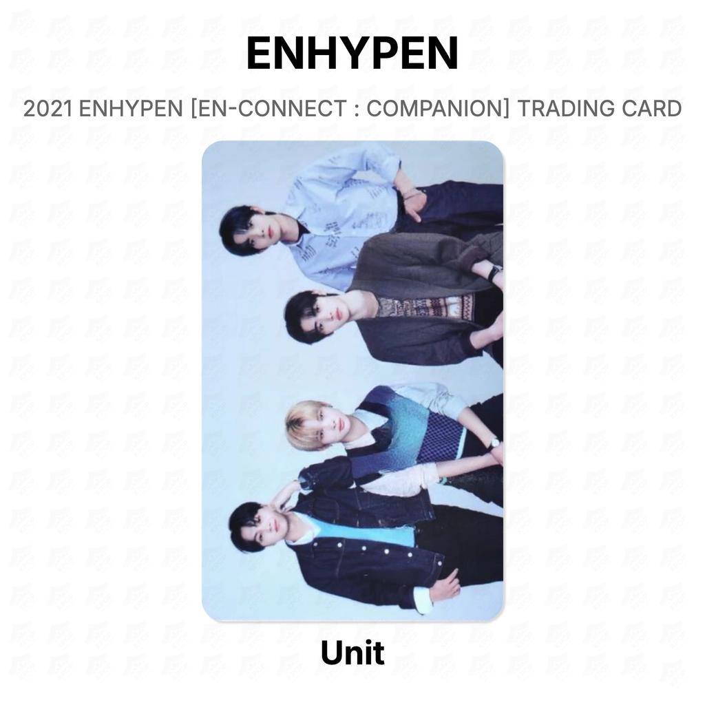 ENHYPEN 2021 ENHYPEN [EN-CONNECT : COMPANION] TRADING CARD Official Photocard