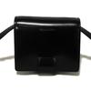 Used Gancini Pochette 9896 661170 7921 Card Case 2-Way Pouch RFID Unused New Logo Black Unisex from Japan AUTHENTIC