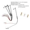 New Post Street 1:87 3.54" 5pcs LED Lamp Lights Railway Scale Warm White 90mm AC/DC Building Lampposts Models
