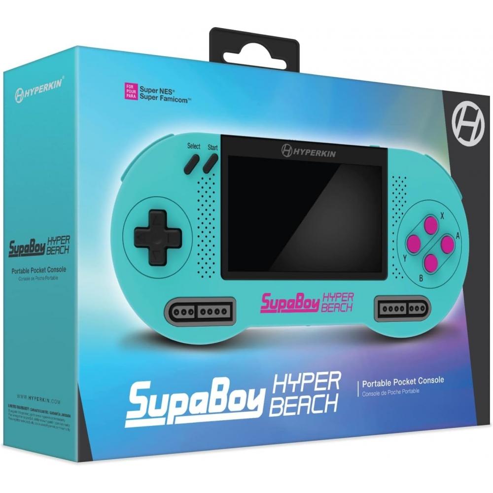 Hyperkin Supaboy Urządzenie Kompatybilności Przenośne Hyper Beach Snes Ntsc Pal