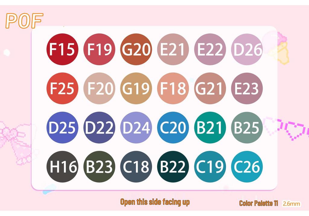 Pinbeads Fusion Beans Refill Pack: All-Color Series, 1000 Beads (2.6mm) for DIY Puzzle Crafting
