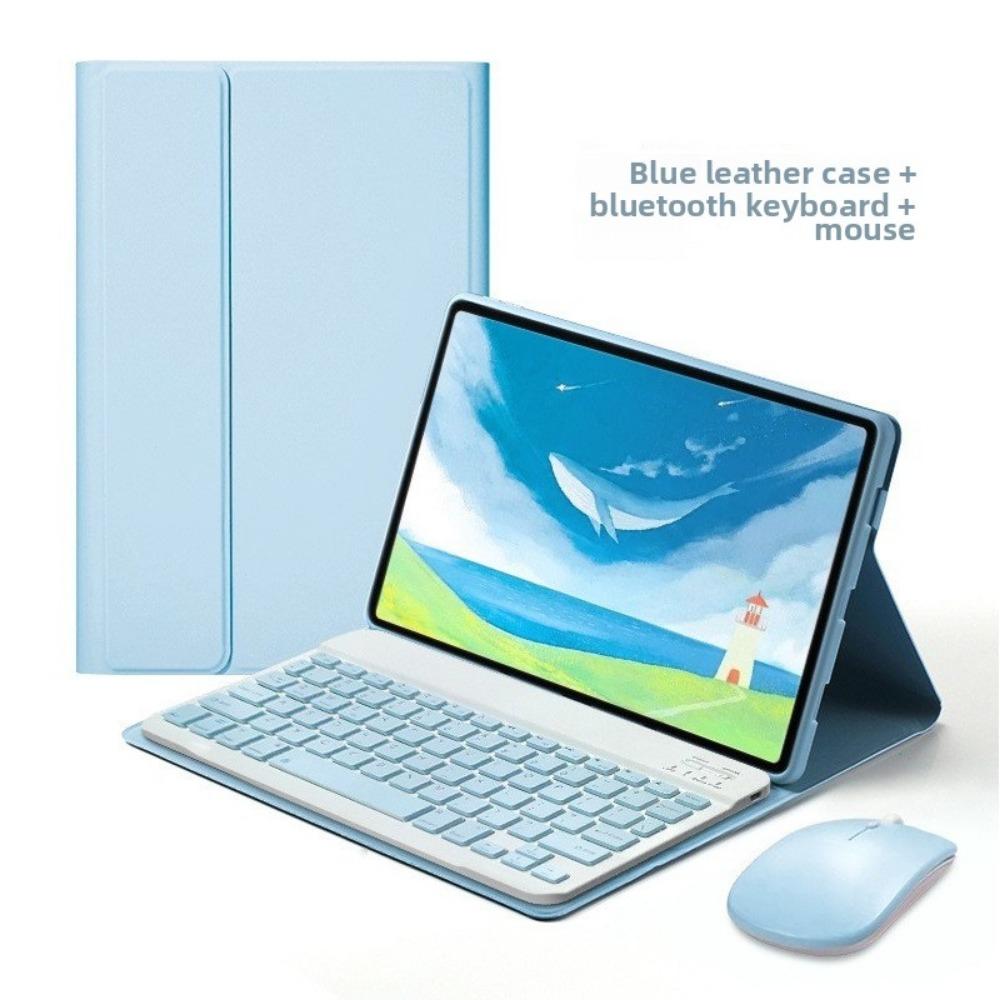 Bluetooth Keyboard Cover Set for iPad Pro 11 2021 with Apple Pencil Slot 10.5 12.9 Protective Case