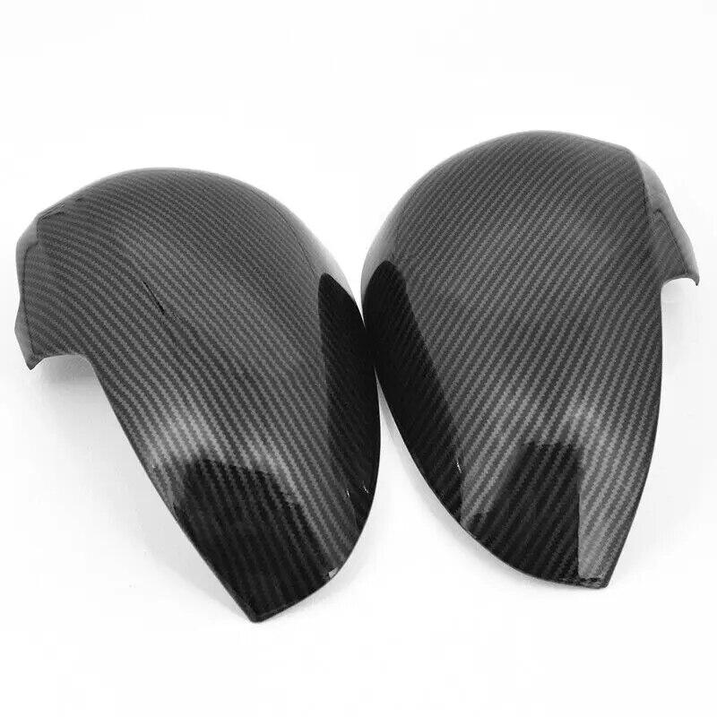 For Toyota Prius 2009 2010 2011 2012 2013 Rearview Side Mirror Cover Wing Cap Car Exterior Door Rear View Case Trim Carbon Fiber