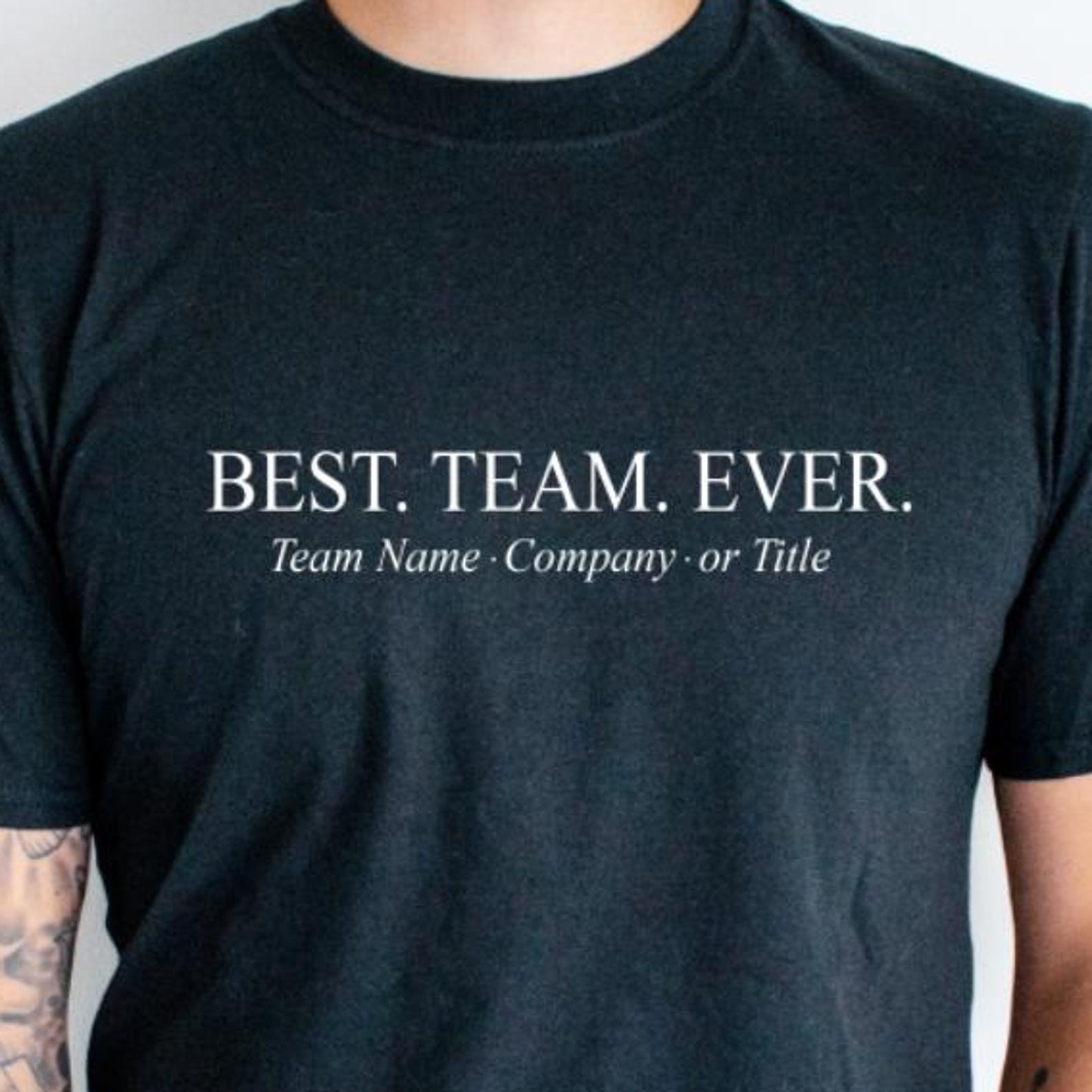 Custom Unisex Team Shirts Office Coworkers Spirit Dream T-shirt T-shirt Personalized Tee Shirts T-shirts Tees Work Corporate M