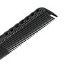 6pcs Carbon Fine Cutting Combs Salon Barber Plastic Hairdressing Flat Top Styling Combs