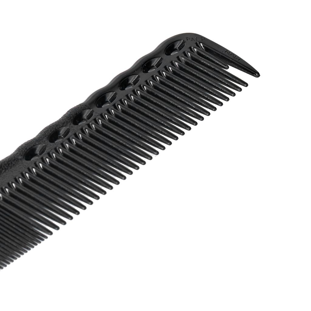 6pcs Carbon Fine Cutting Combs Salon Barber Plastic Hairdressing Flat Top Styling Combs