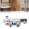 Bath Supplies Shower Mixer Valve 1 2 Hot Brass Cold Connectors For High Shower Mixer Valve Controlled Temperature