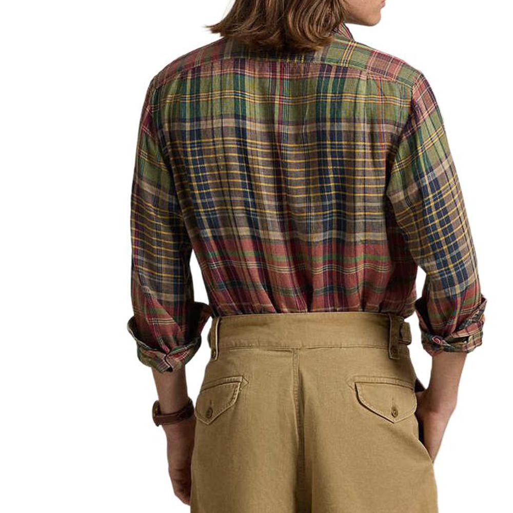 Polo Ralph Lauren plaid pocket shirt MNPOWOV16824010-300
