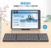 Foldable Wireless Keyboard for iPad, Bluetooth, and Numeric Keypad, Slim Design, Supports 3 Devices, Compact, Quiet, Small, Portable, Compatible with